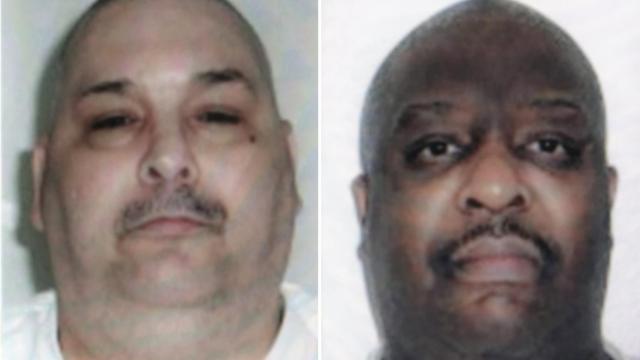 Los reos Jack Jones Jr. y Marcel Williams.