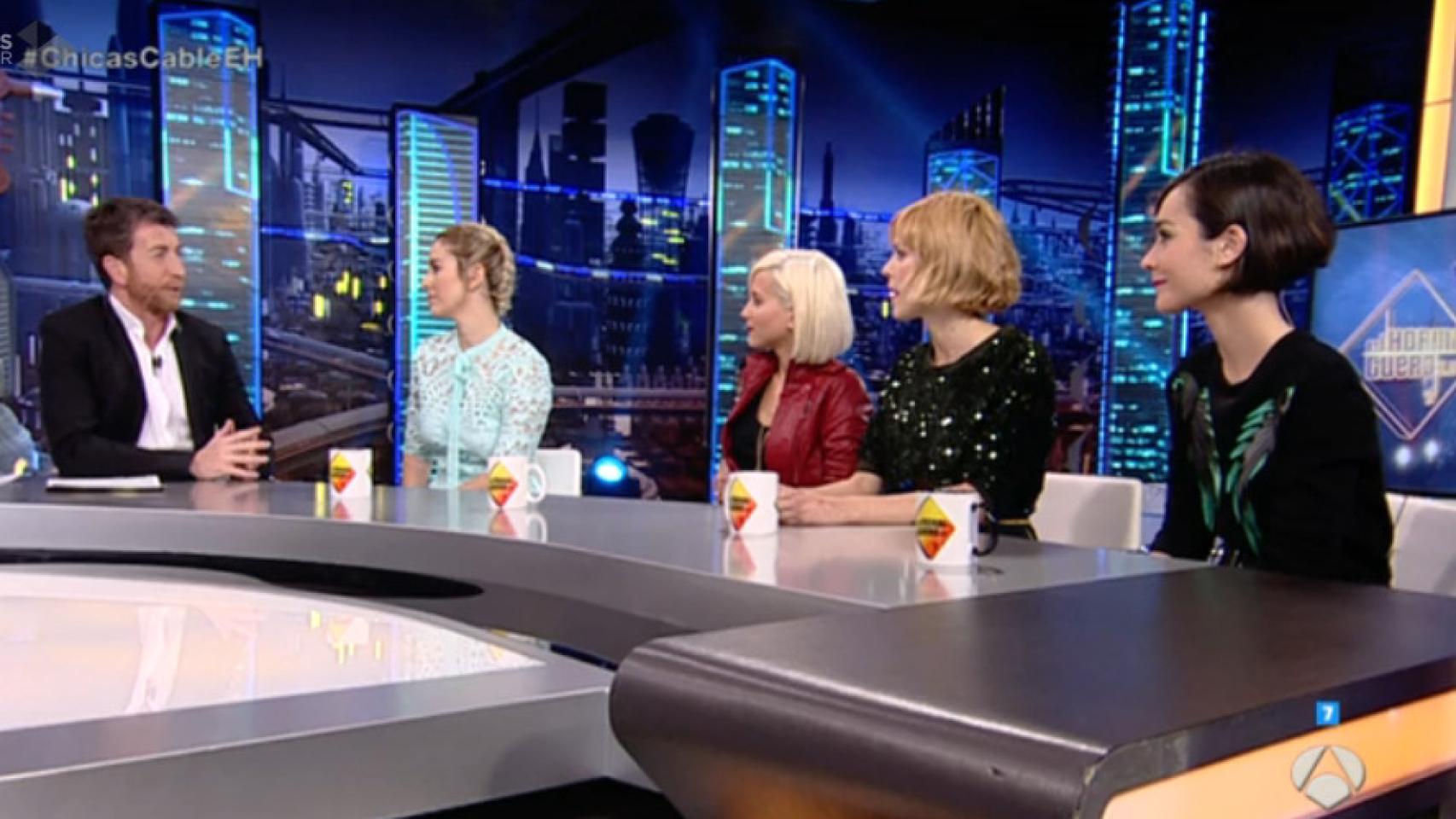 Críticas a Pablo Motos por sus preguntas ‘machistas’ a ‘Las chicas del cable’