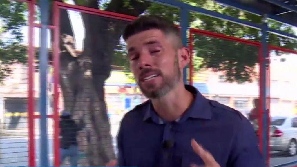 Un reportero de Ana Rosa, agredido por la policía en Venezuela