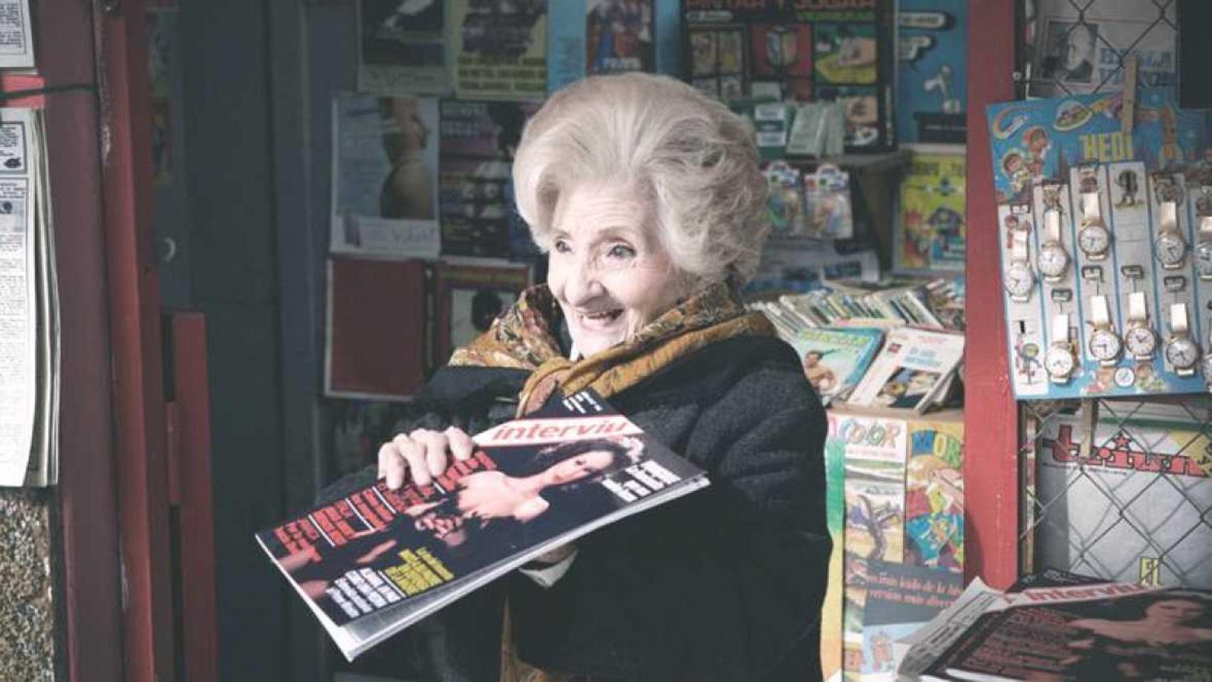 Muere Amparo Pacheco, la entrañable quiosquera de 'Cuéntame'