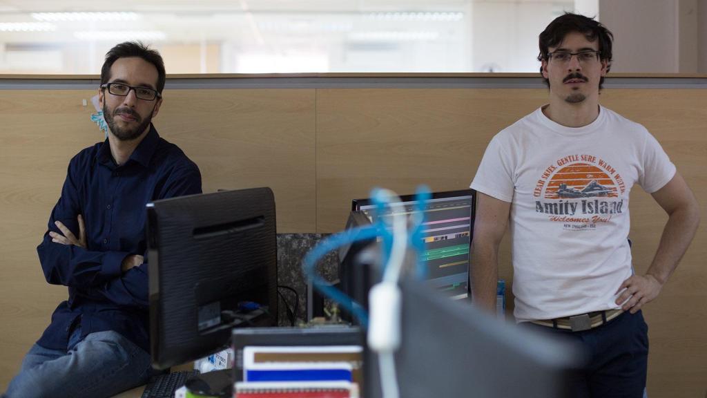 Enrique Gato y David Alonso, directores de Tadeo Jones 2.