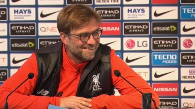 Klopp se ríe de Guardiola