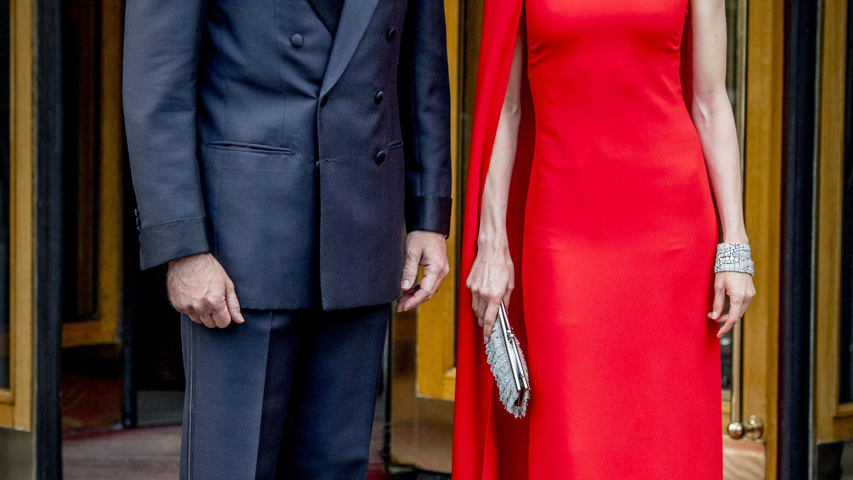 Los reyes Felipe y Letizia asisten a la fiesta privada de cumpleaños de Guillermo de Holanda