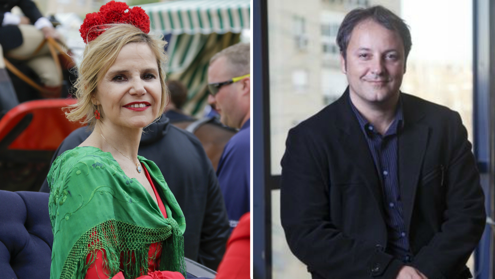 Eugenia Martínez de Irujo y Narcís Rebollo.