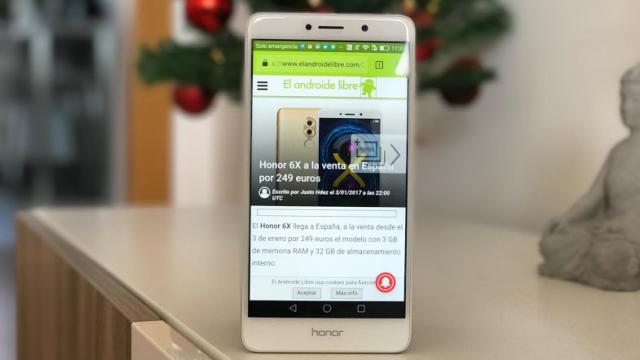El Honor 6X Se actualiza a Android 7.0 Nougat y EMUI 5.0
