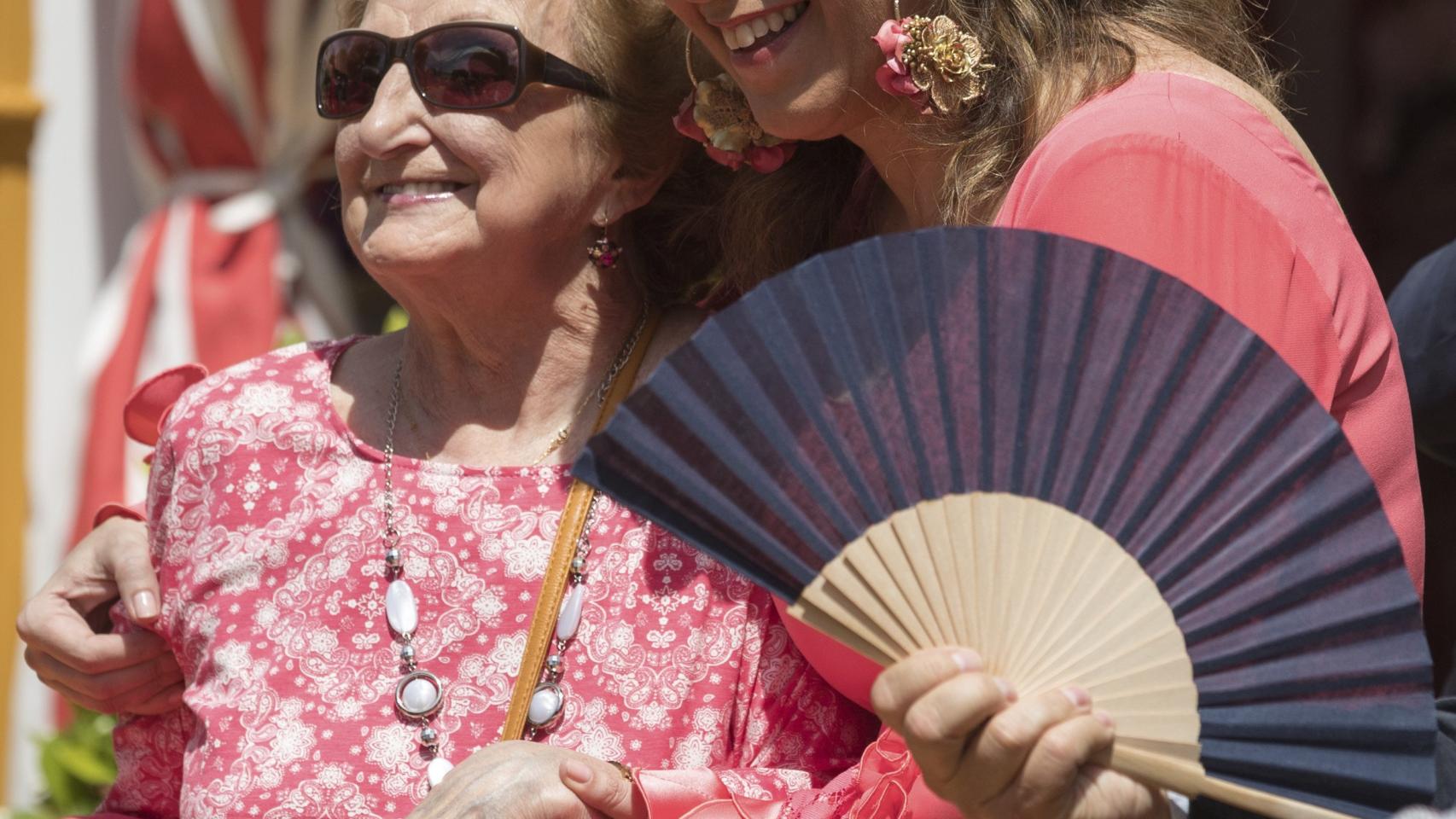 Susana Díaz en la Feria de Abril