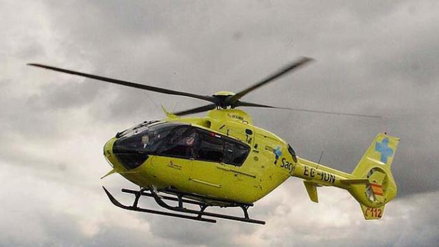 Helicóptero del Sacyl