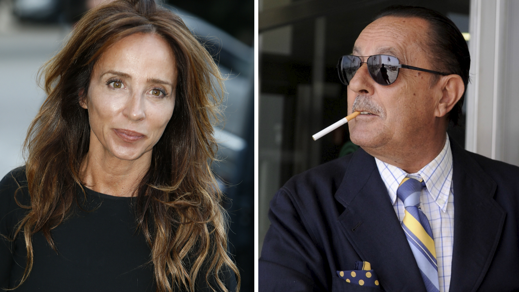 María Patiño (izda.) y Julián Muñoz (dcha.).