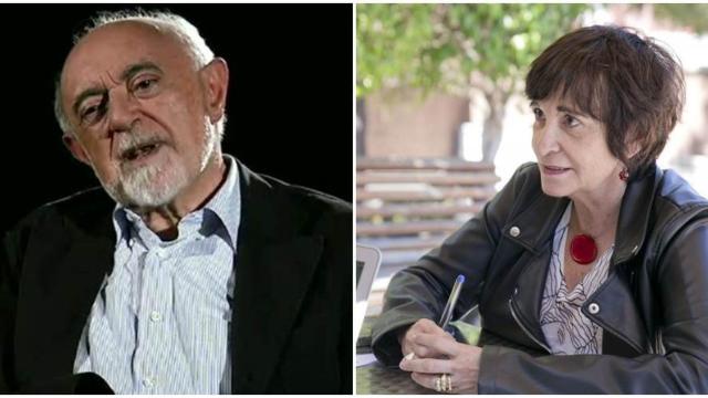 Carlos García Gual y Rosa Montero.