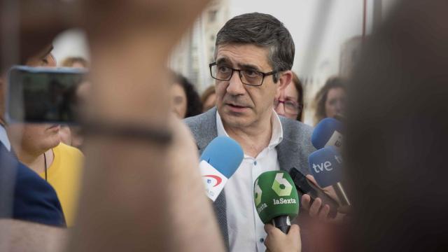 Patxi López, en un acto esta semana en Madrid.
