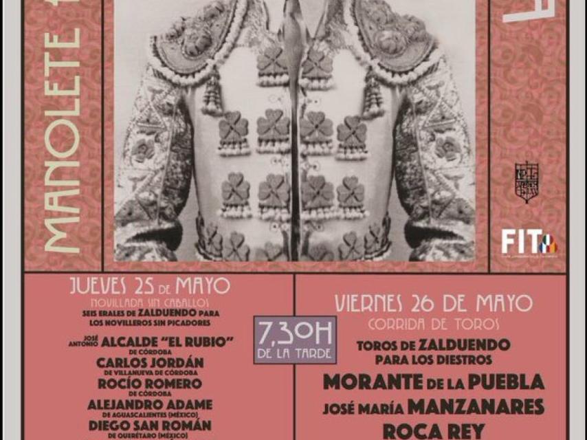 El cartel anunciador de la Feria de la Salud, lanzado sólo a tres semanas de su inicio