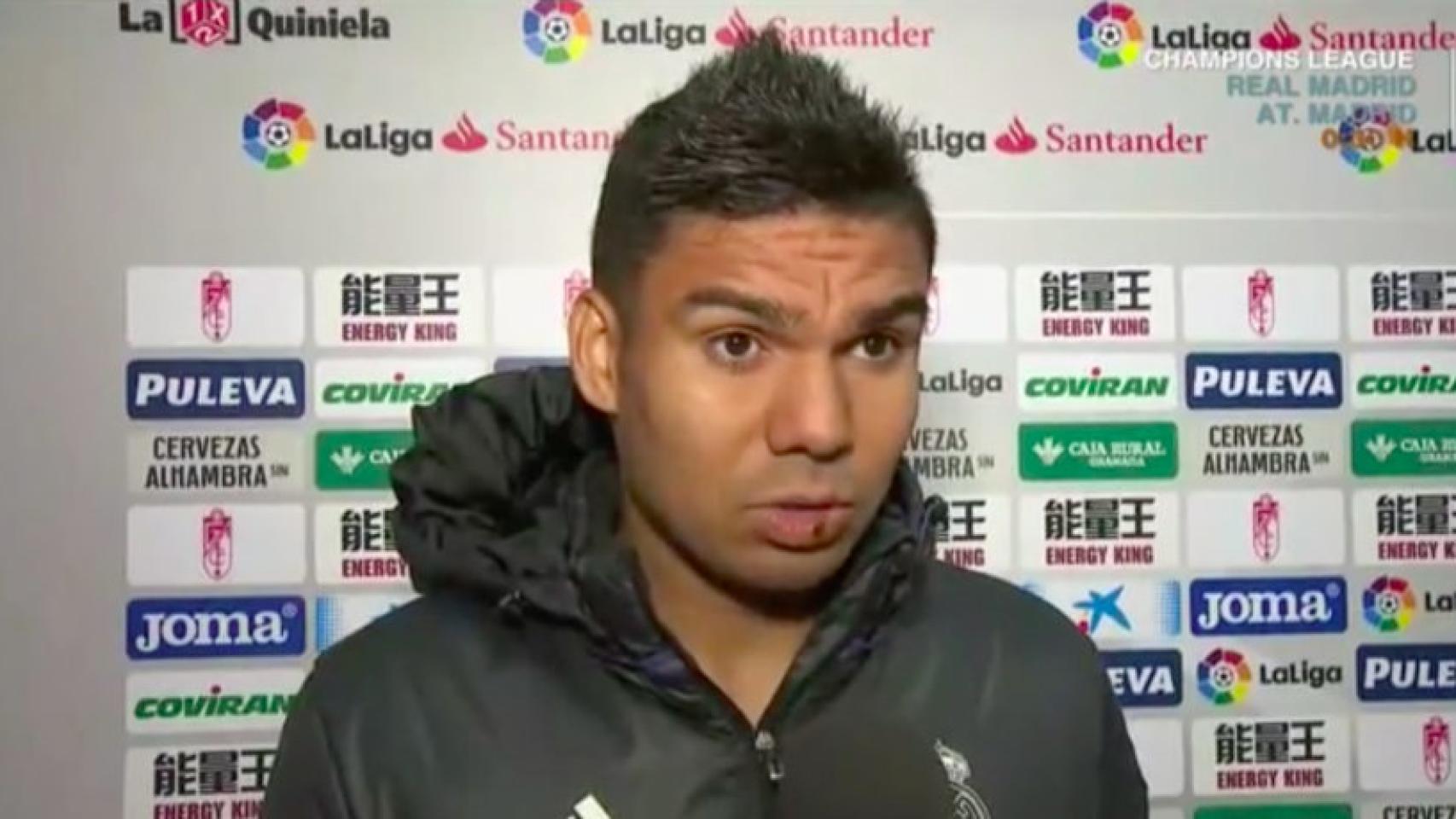 Casemiro habla en Realmadrid TV