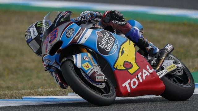 Álex Márquez rueda en Jerez.
