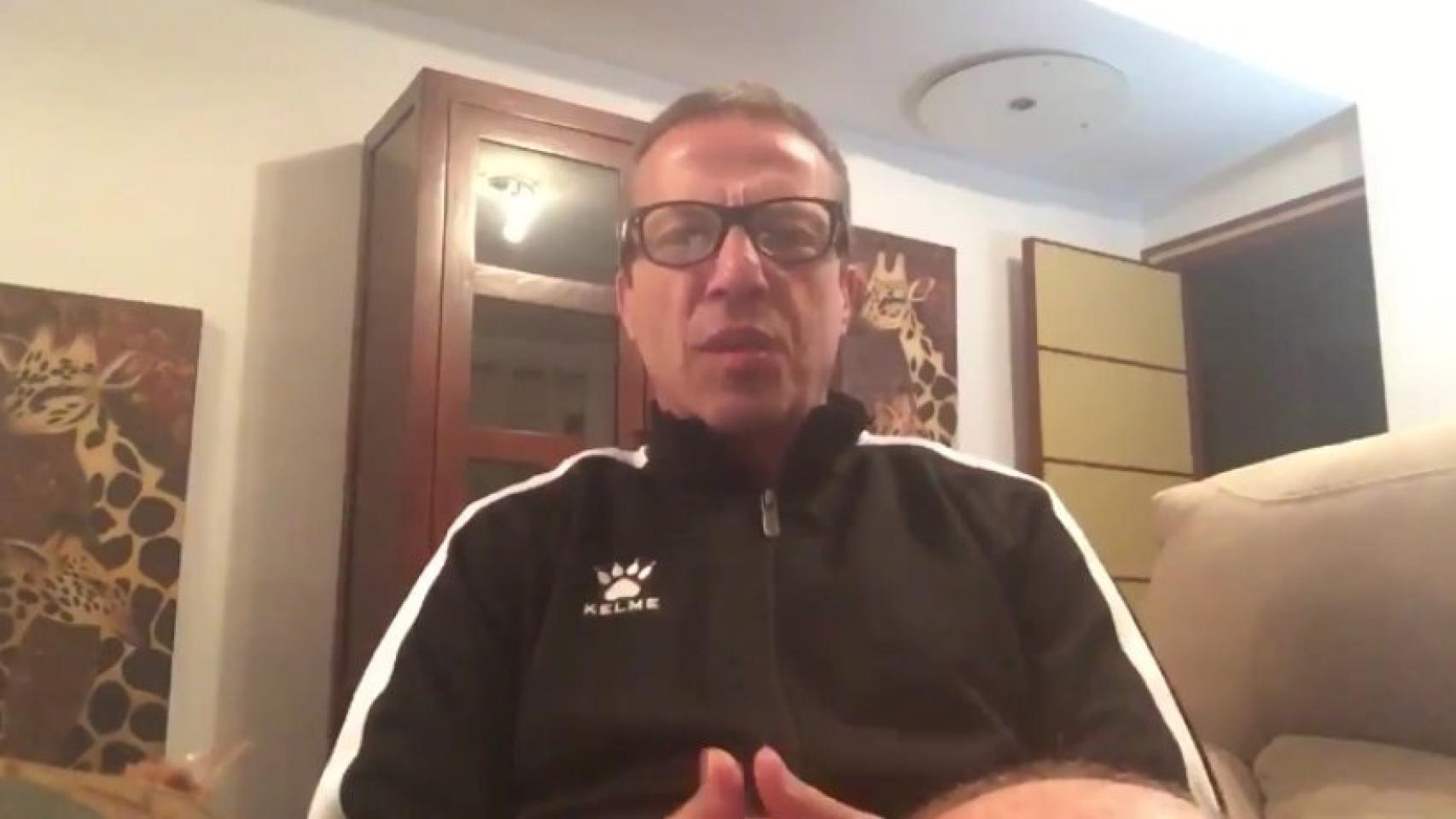 Cristóbal Soria se ríe del Real Madrid