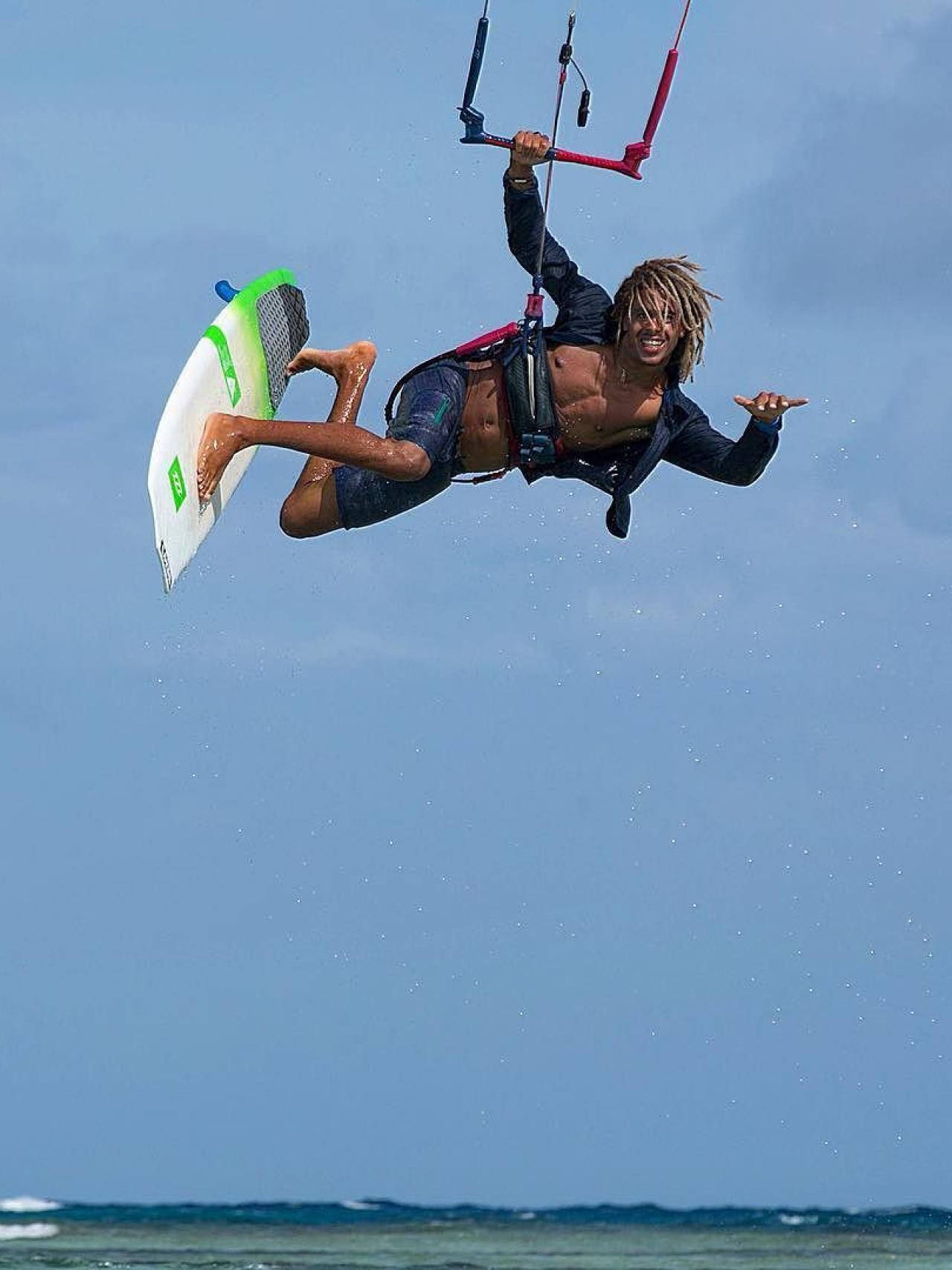 Matchu Lopes en acción.