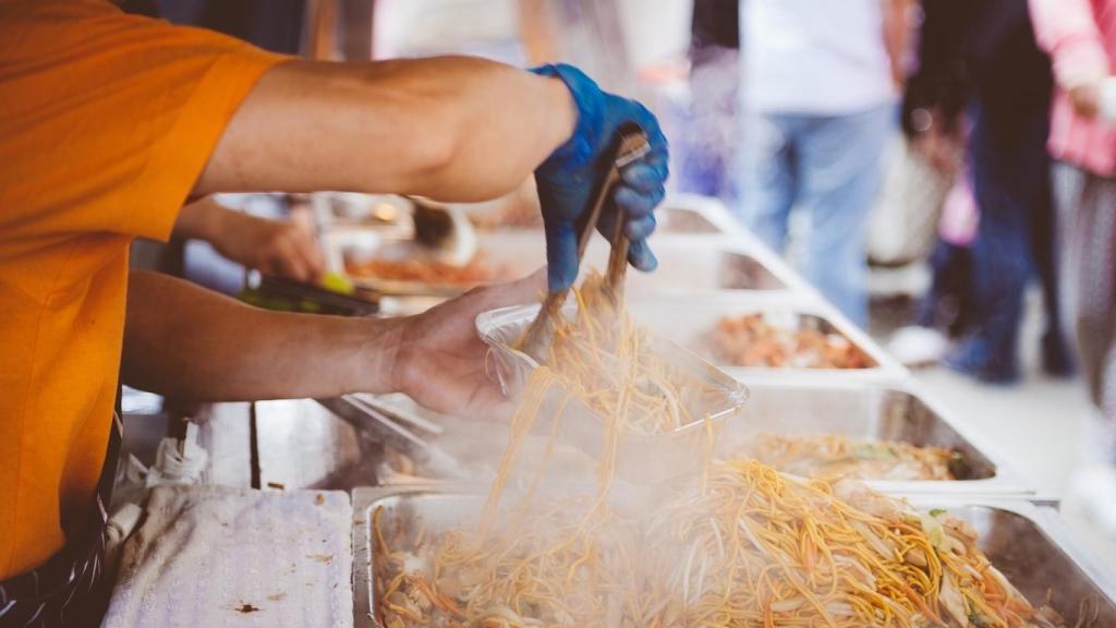 Comida preparada para llevar.