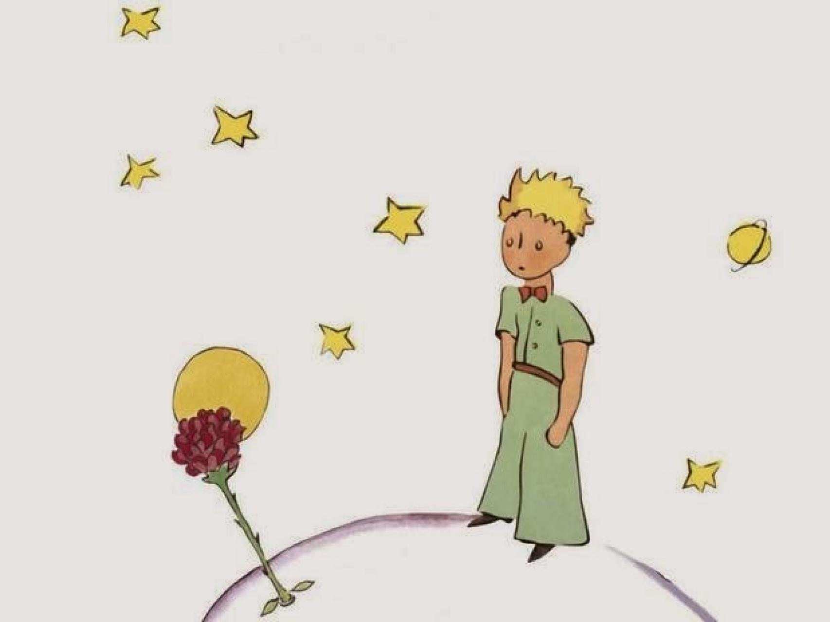 Ilustración de El Principito, de Saint Exupéry.