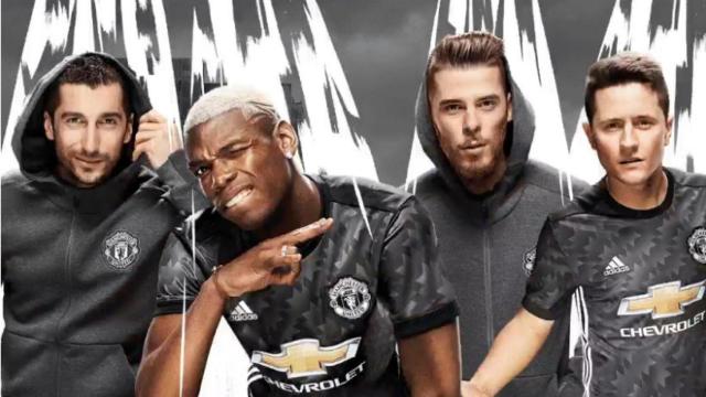 De Gea patrocina la equipación del United. Fuente: @manUtd