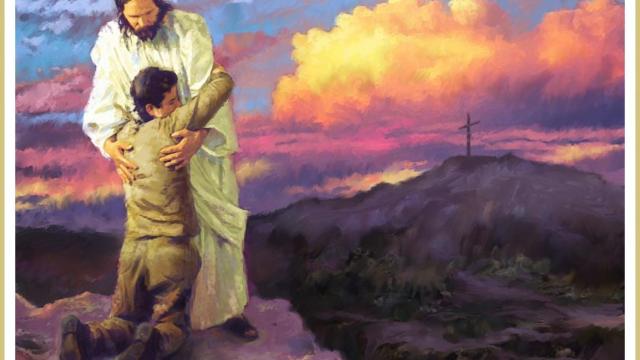 Los cristianos buscan el perdón, y los ateos también, desde el día que nacen.