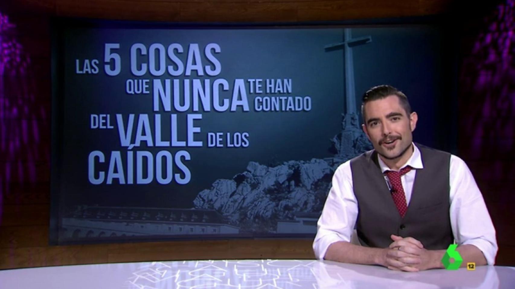 Dani Mateo recibe la citación del juzgado por su broma al Valle de los Caídos