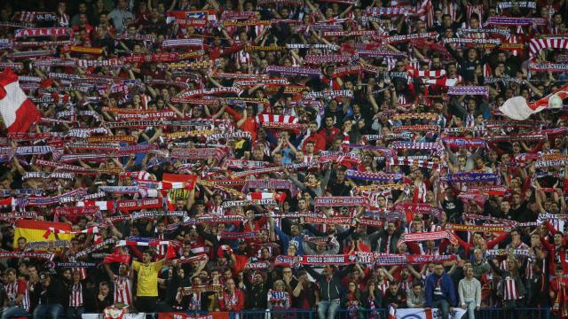 Las gradas del Calderón.