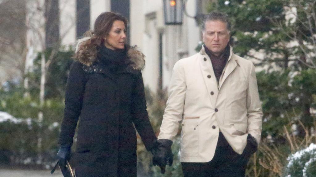 Mar Flores y Elías Sacal pasean por Nueva York.