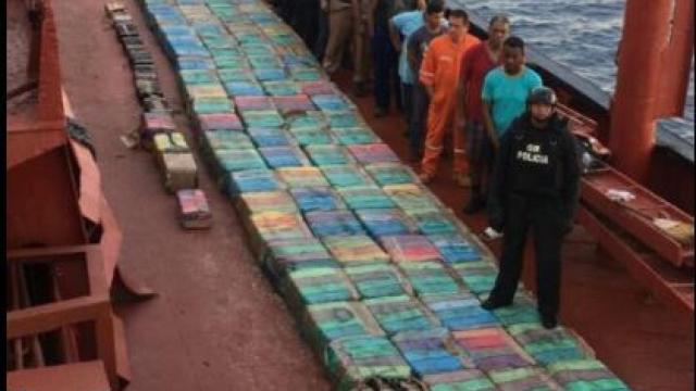 Golpe al narcotráfico: la Policía detiene a 24 detenidos e incauta 5,5 toneladas de cocaína