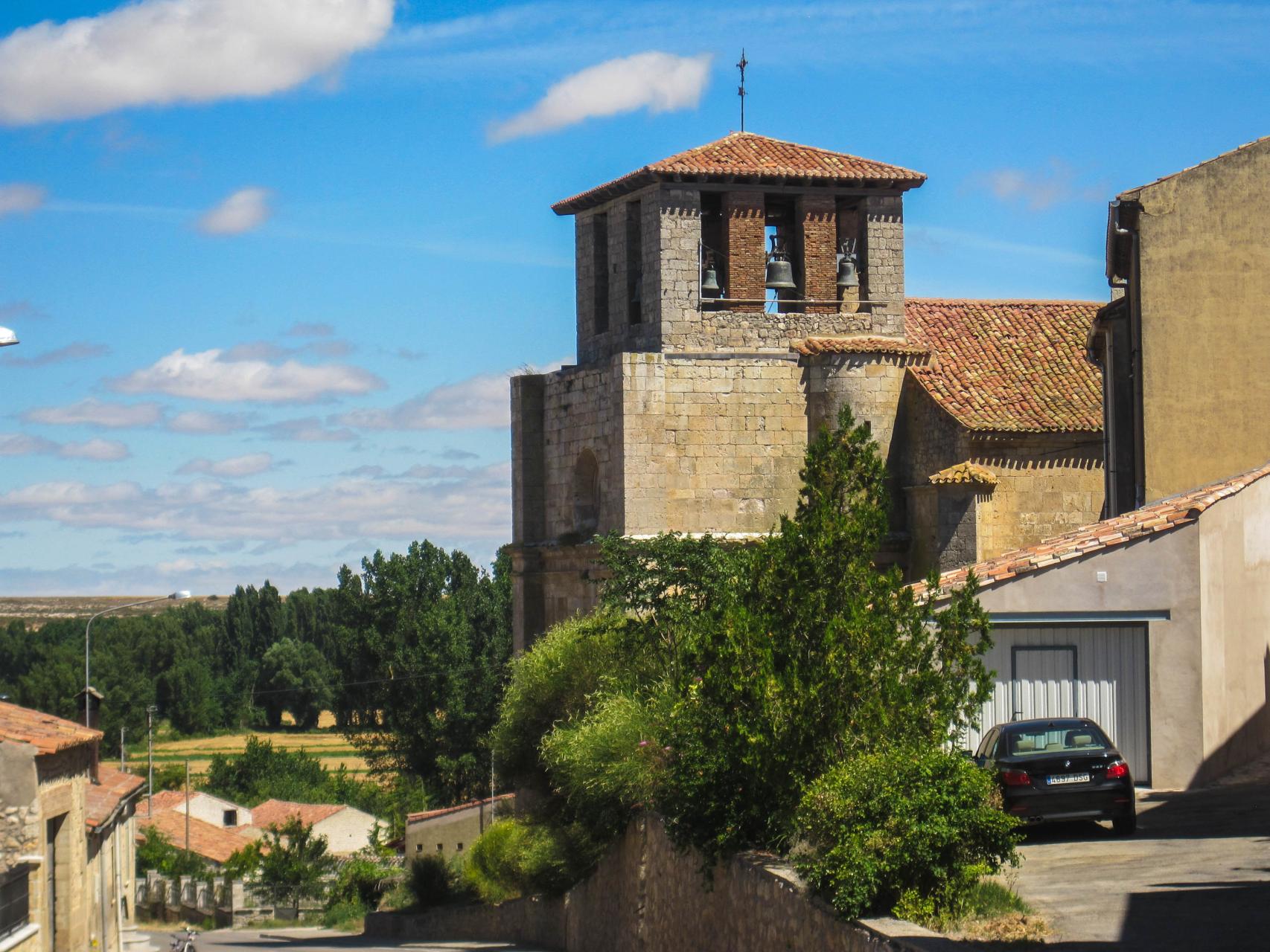 La iglesia de Villafruela, en Burgos.