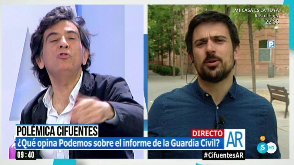 Rifirrafe entre Arcadi Espada y Ramón Espinar en 'El programa de Ana Rosa'