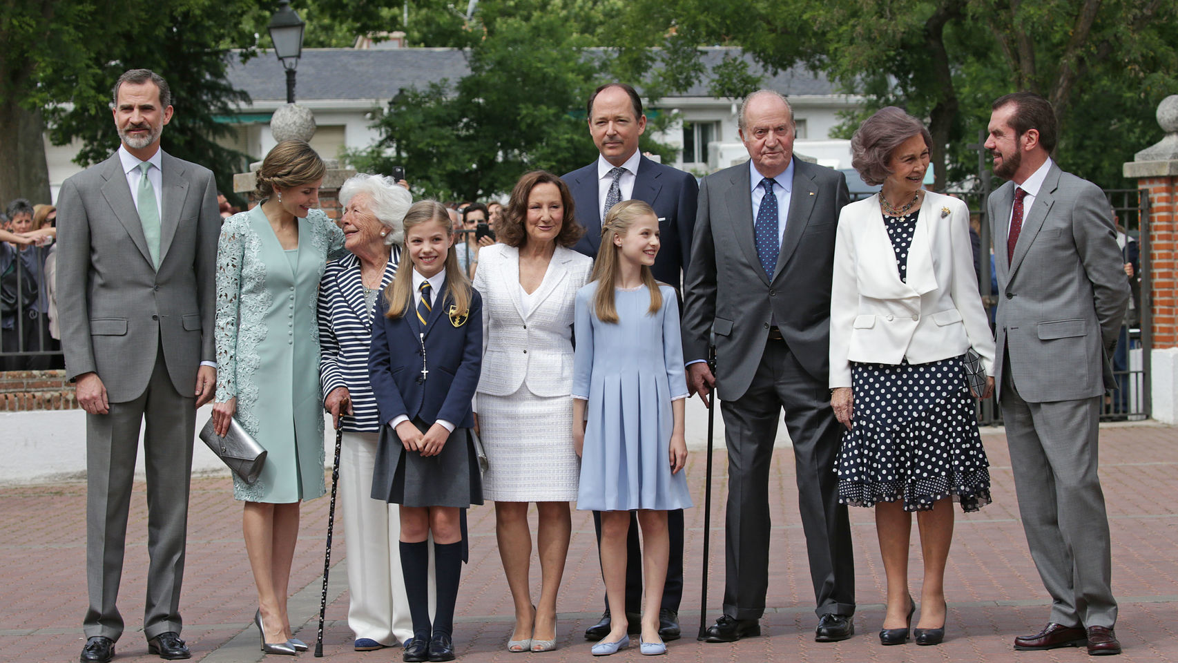 La familia al completo.
