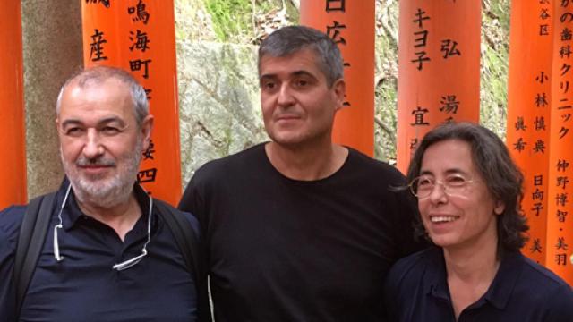 Image: RCR, tres monjes en el templo de la arquitectura