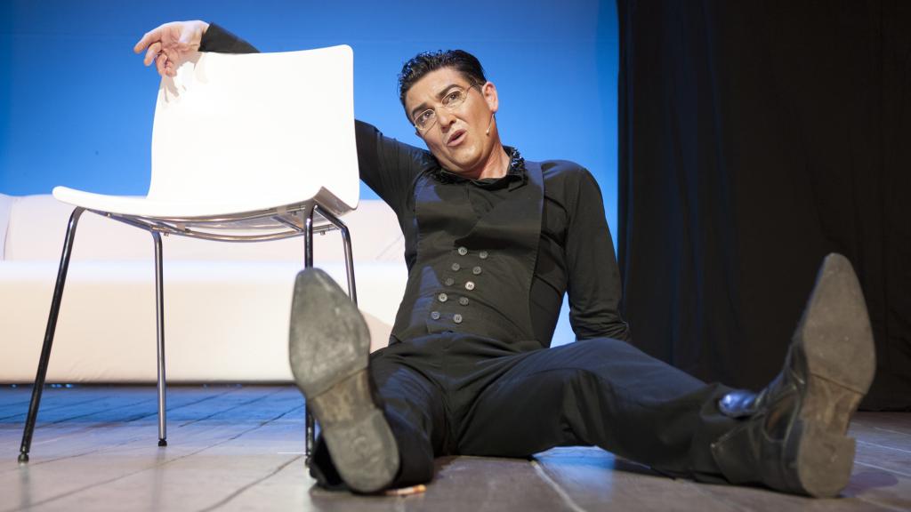 El humorista Ángel Garó.