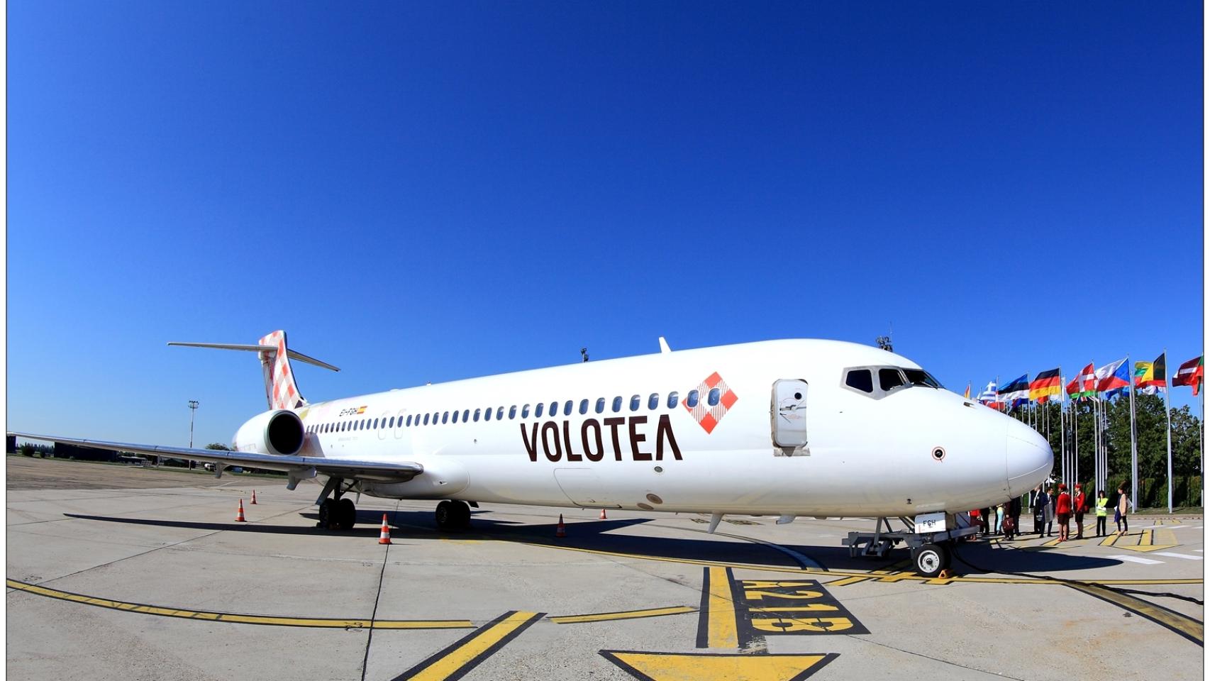 Avión de Volotea.