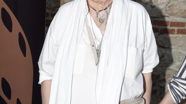 Pilar Bardem durante la presentación del Festival de Cine de Sahara en Madrid.