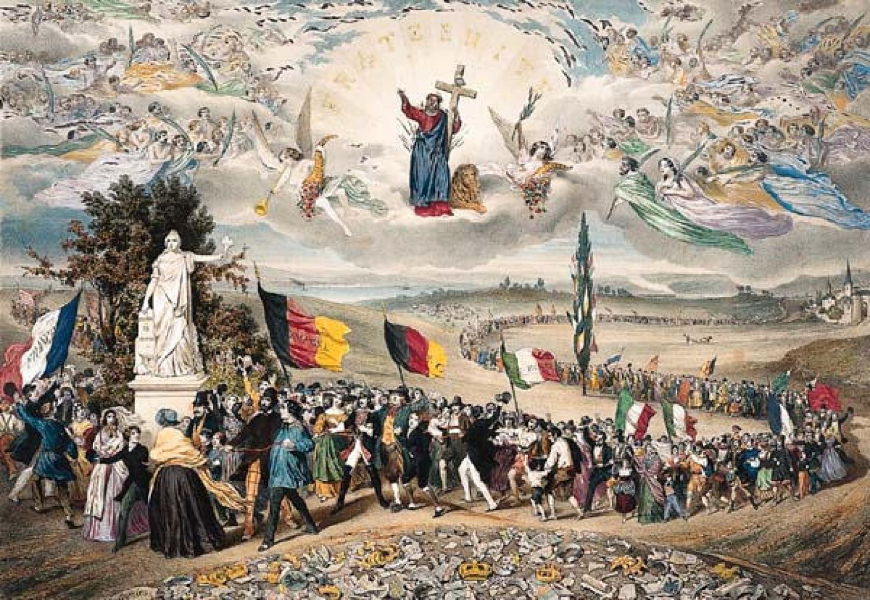 La République universelle, de Frédéric Sorrieu.