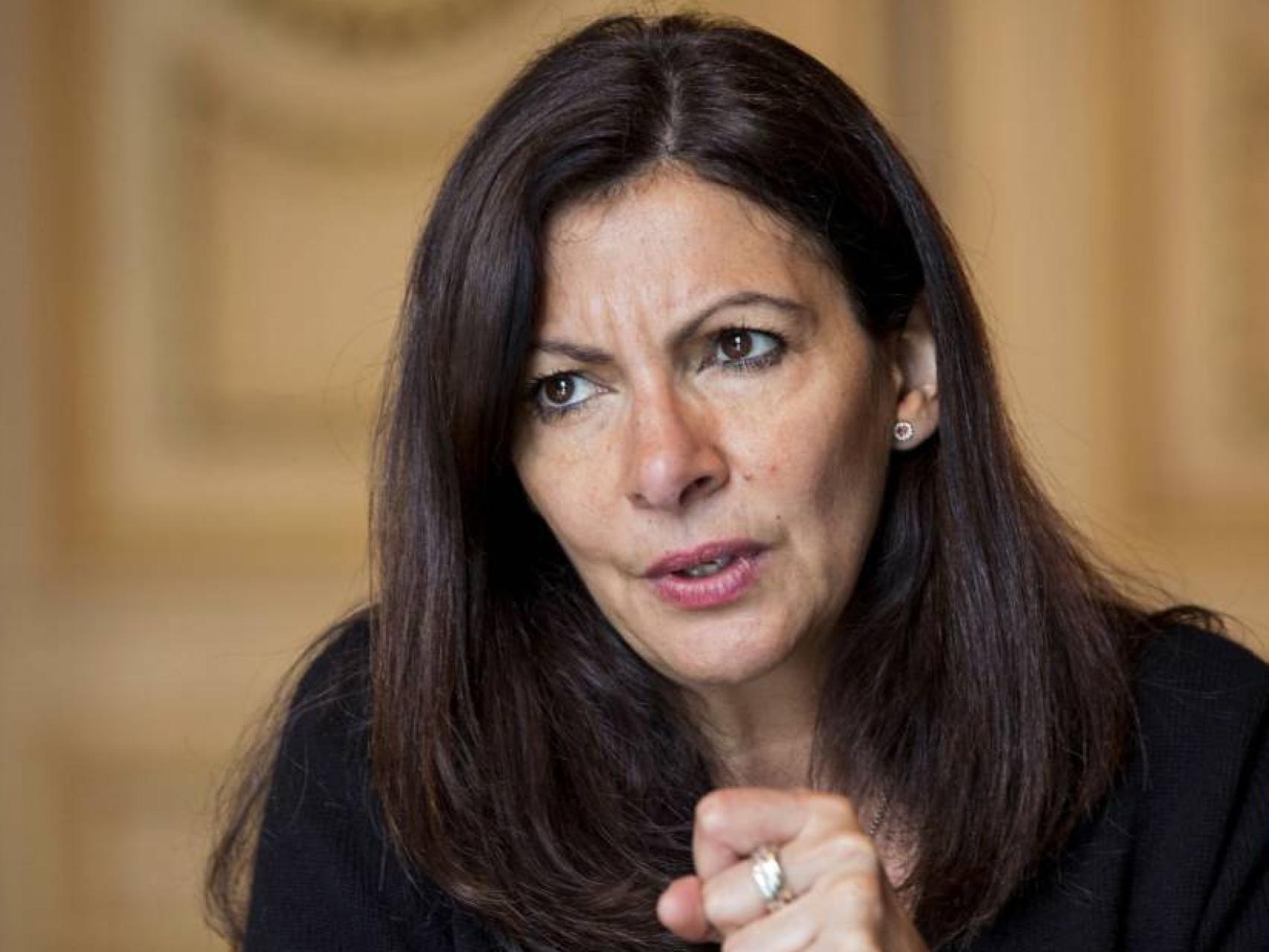Anne Hidalgo, alcaldesa de París.