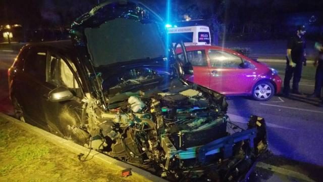 Estado en el que quedó el vehículo del conductor que provocó el incidente.