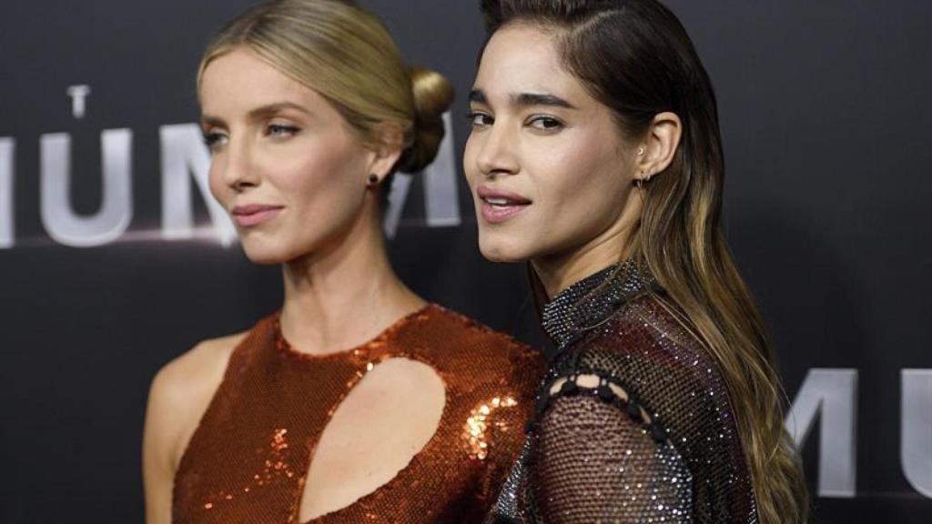 Annabelle Wallis y Sofía Boutella, las actrices de La momia