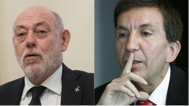 José Manuel Maza, fiscal general del Estado, y Manuel Moix, fiscal Anticorrupción