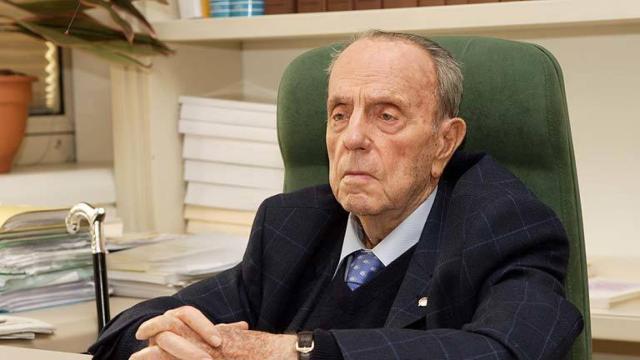 Manuel Fraga, un año antes de su muerte.