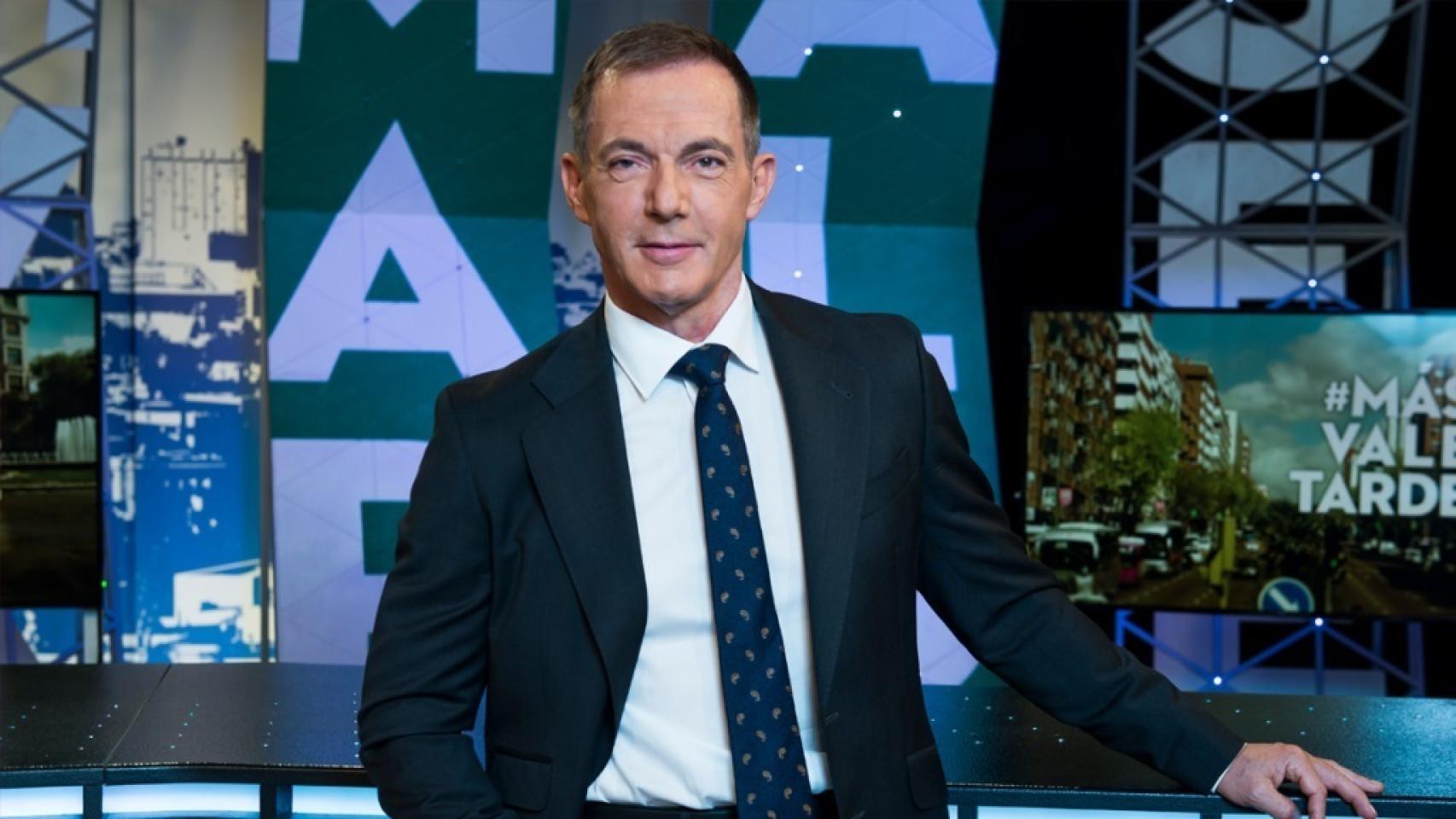 El presentador de Más Vale Tarde, Hilario Pino.