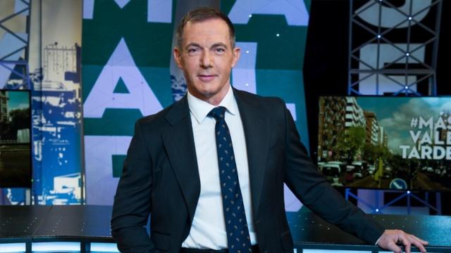 El presentador de Más Vale Tarde, Hilario Pino.
