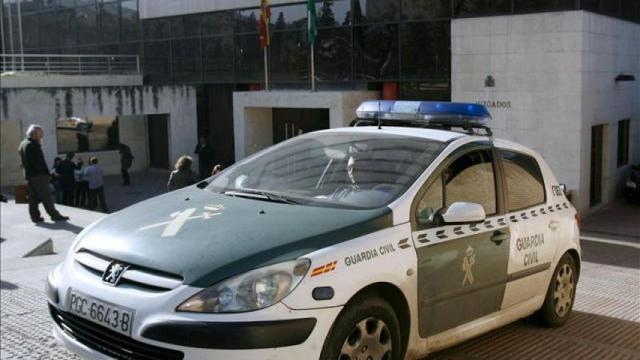 Un coche de la Guardia Civil