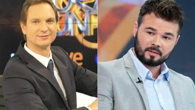 Gabriel Rufián y Javier Cárdenas se enzarzan en Twitter