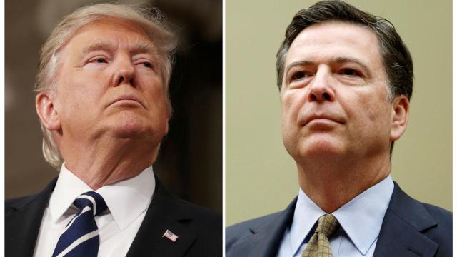 Trump y Comey