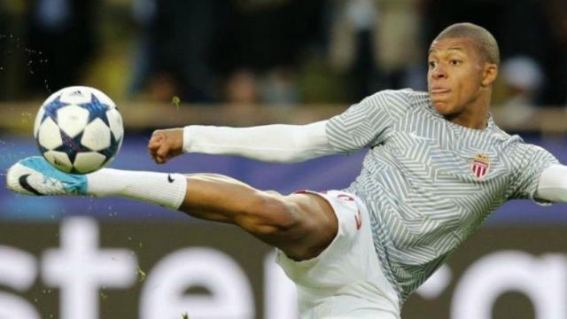 Mbappé, joven delantero del Mónaco   Foto: Twitter(@KMbappe)