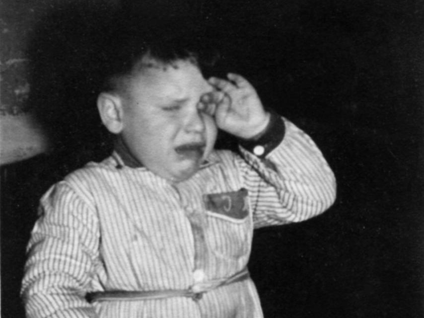 Lluís Homar antes de saber que quería ser actor.