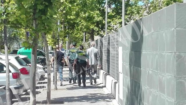La Guardia Civil durante la 'Operación Evasión'