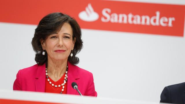 La presidenta del Banco Santander, Ana Botín.
