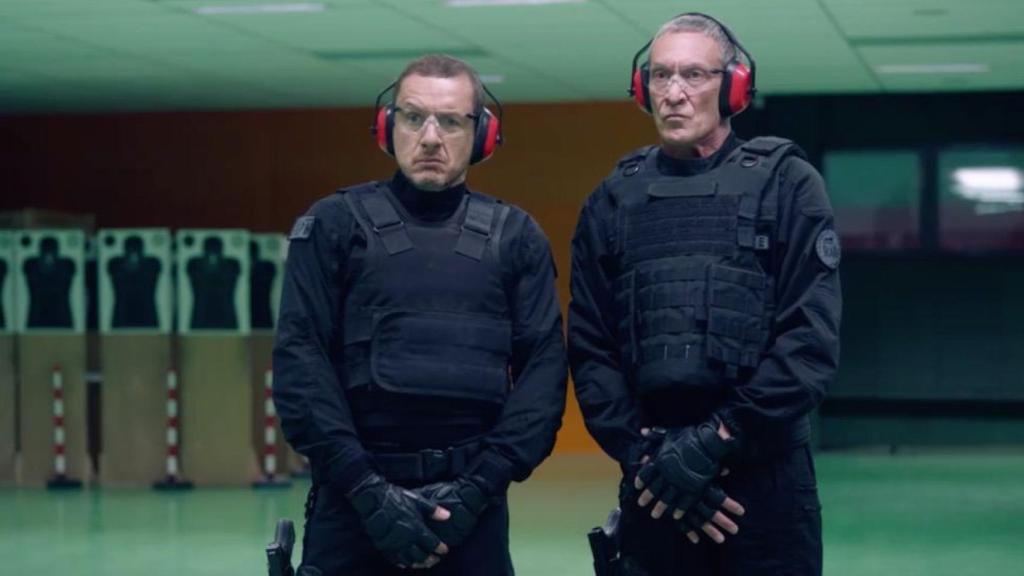 Fotograma de Un policía en apuros.